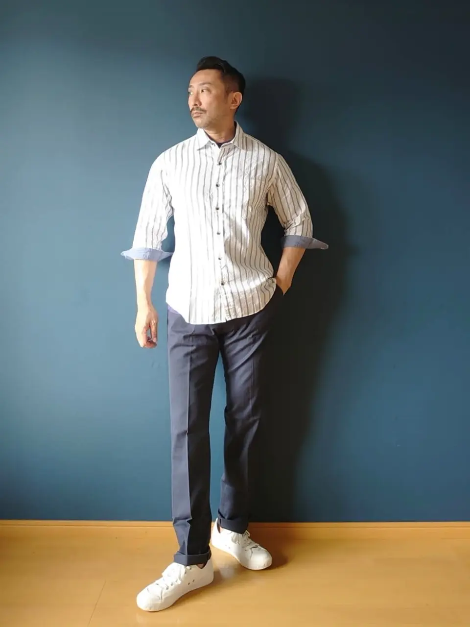 JOSEPH ABBOUD 安東 コーディネート画像