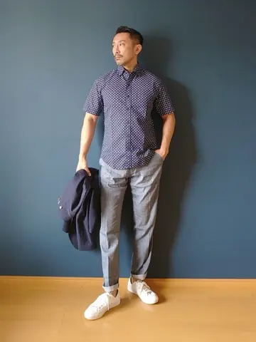 JOSEPH ABBOUD 安東 コーディネート画像