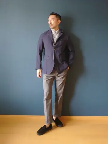 JOSEPH ABBOUD 安東 コーディネート画像