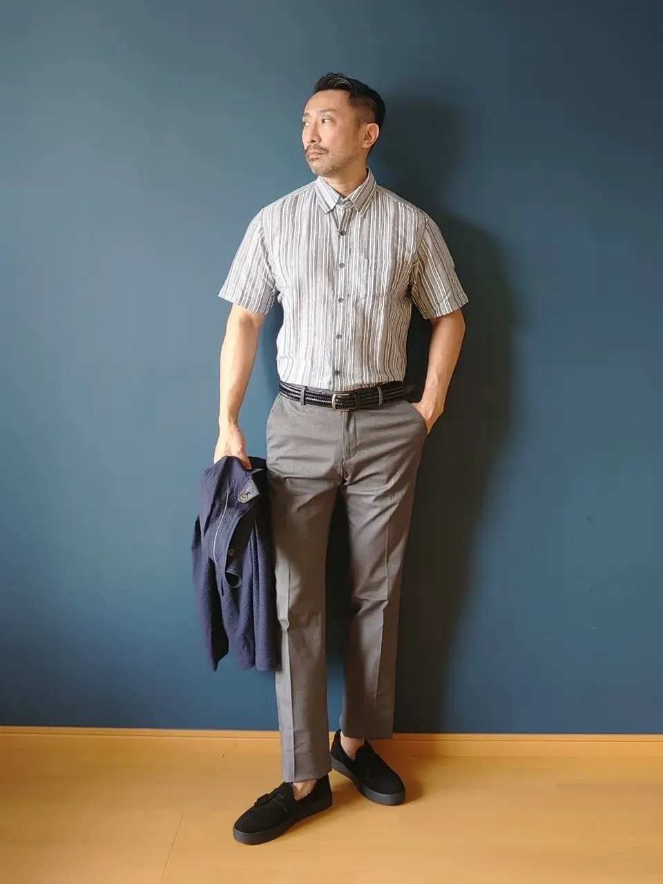 JOSEPH ABBOUD 安東 コーディネート画像