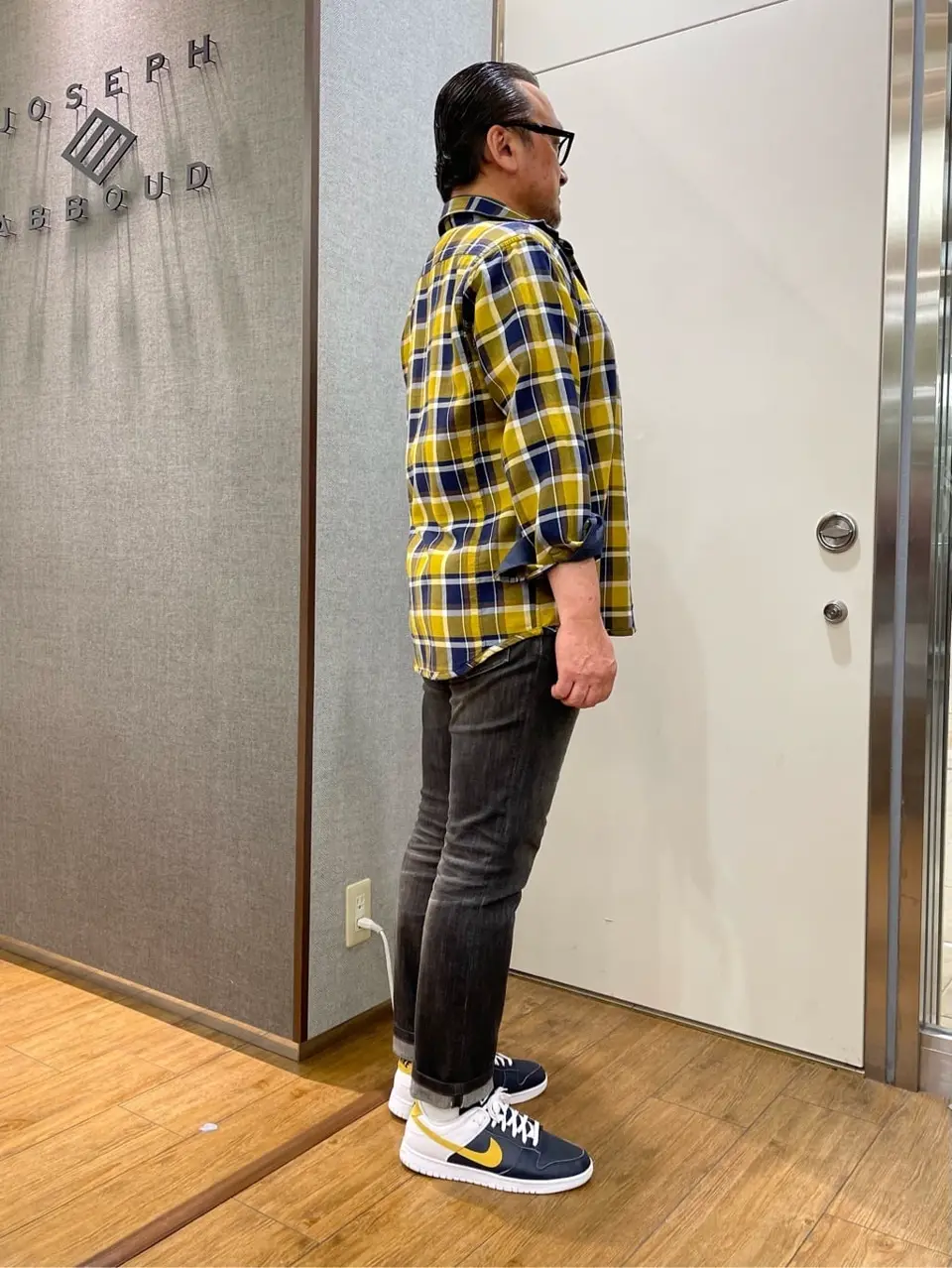 JOSEPH ABBOUD 辰見 コーディネート画像