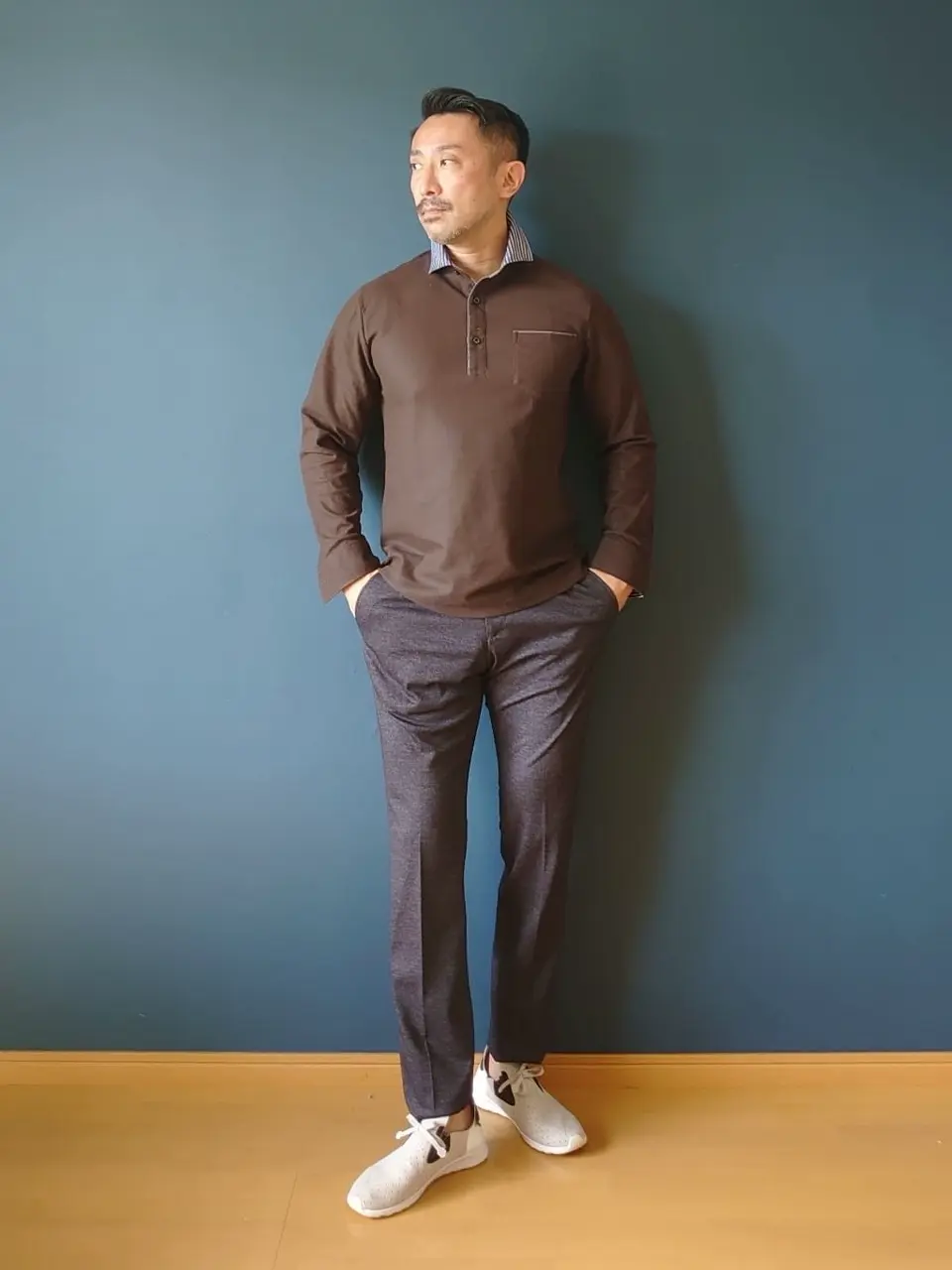 JOSEPH ABBOUD 安東 コーディネート画像