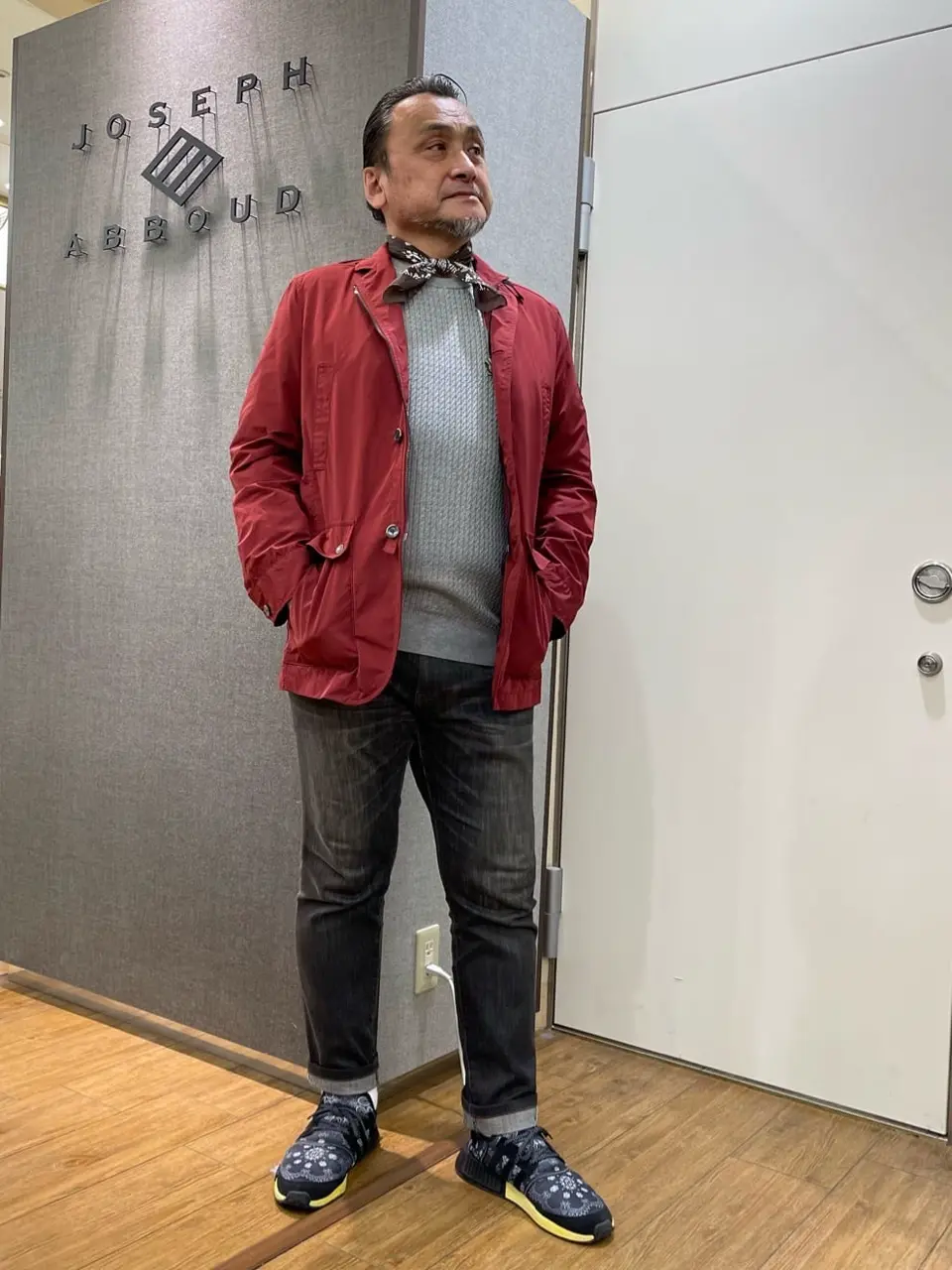 JOSEPH ABBOUD 辰見 コーディネート画像