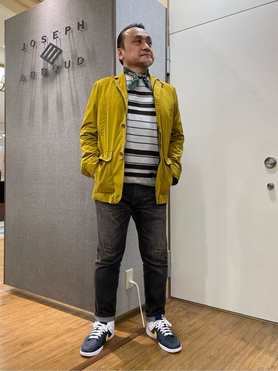 JOSEPH ABBOUD 辰見 コーディネート画像