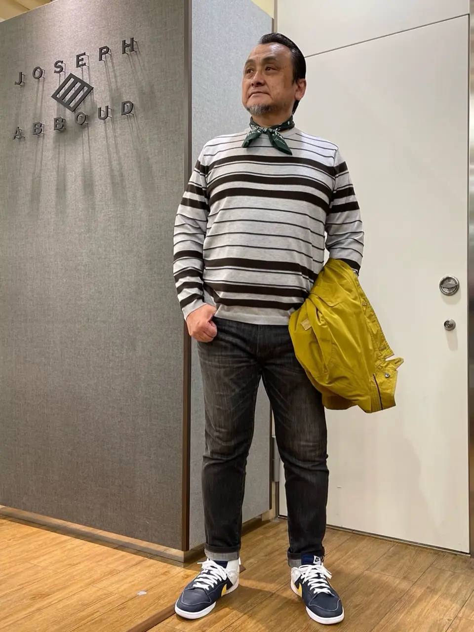 JOSEPH ABBOUD 辰見 コーディネート画像