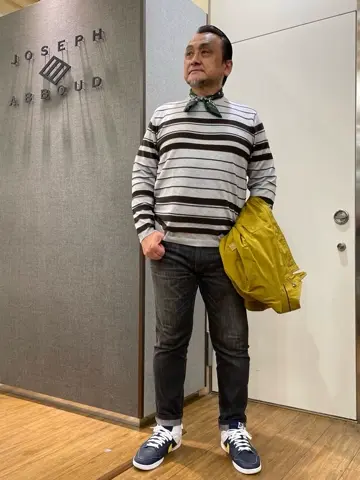 JOSEPH ABBOUD 辰見 コーディネート画像