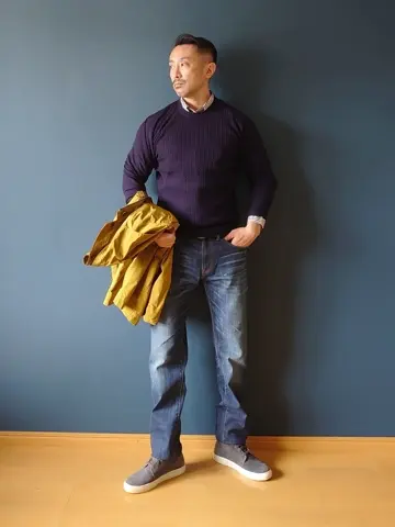 JOSEPH ABBOUD 安東 コーディネート画像