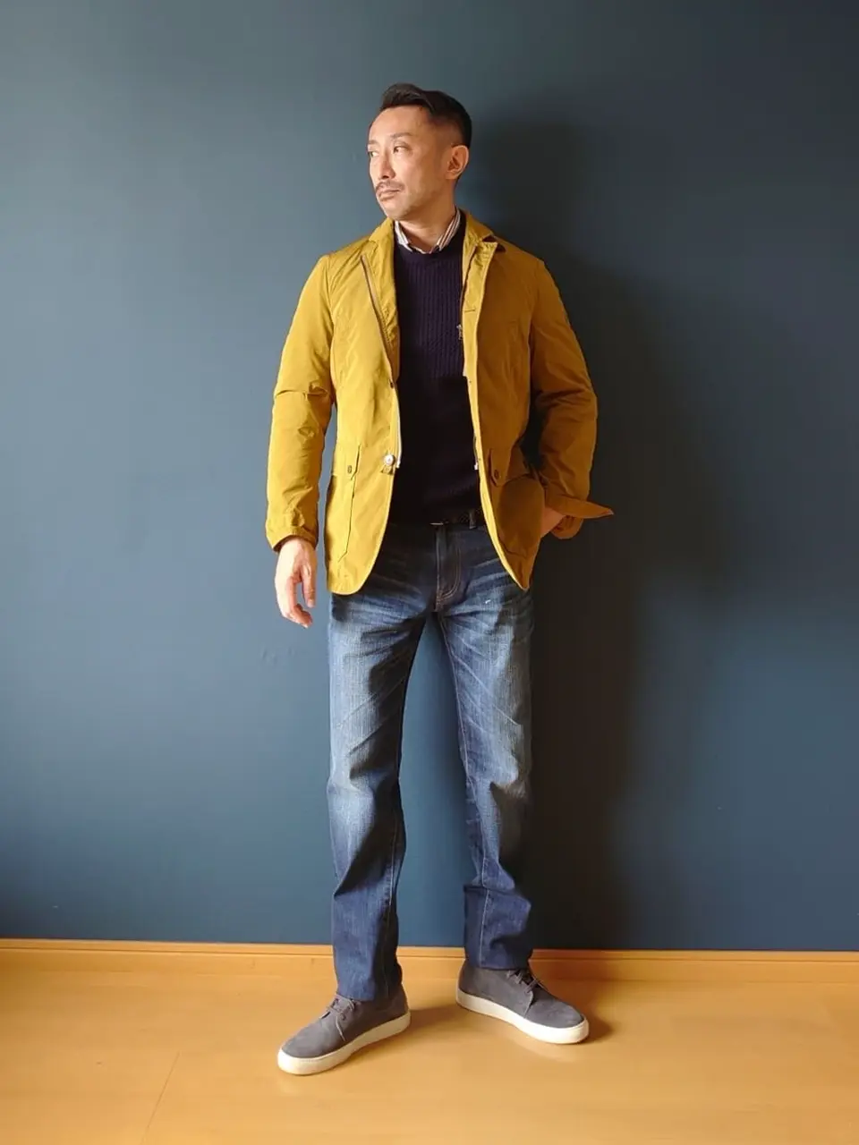 JOSEPH ABBOUD 安東 コーディネート画像