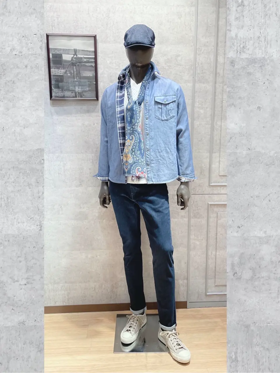 JOSEPH ABBOUD 二澤 コーディネート画像