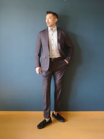 JOSEPH ABBOUD 安東 コーディネート画像