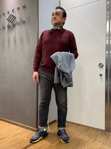 JOSEPH ABBOUD 辰見 コーディネート画像