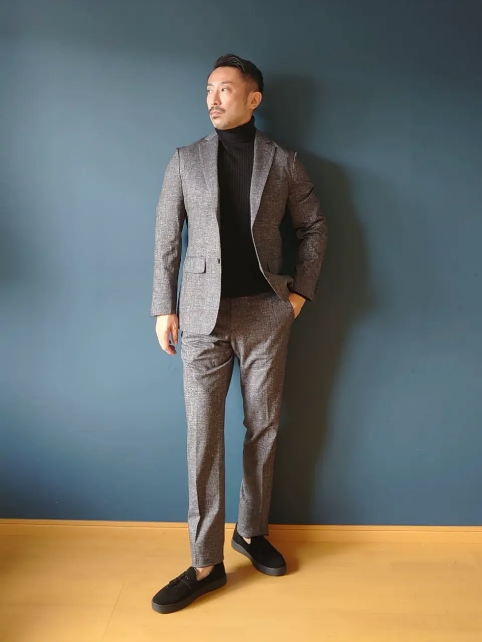 JOSEPH ABBOUD 安東 コーディネート画像