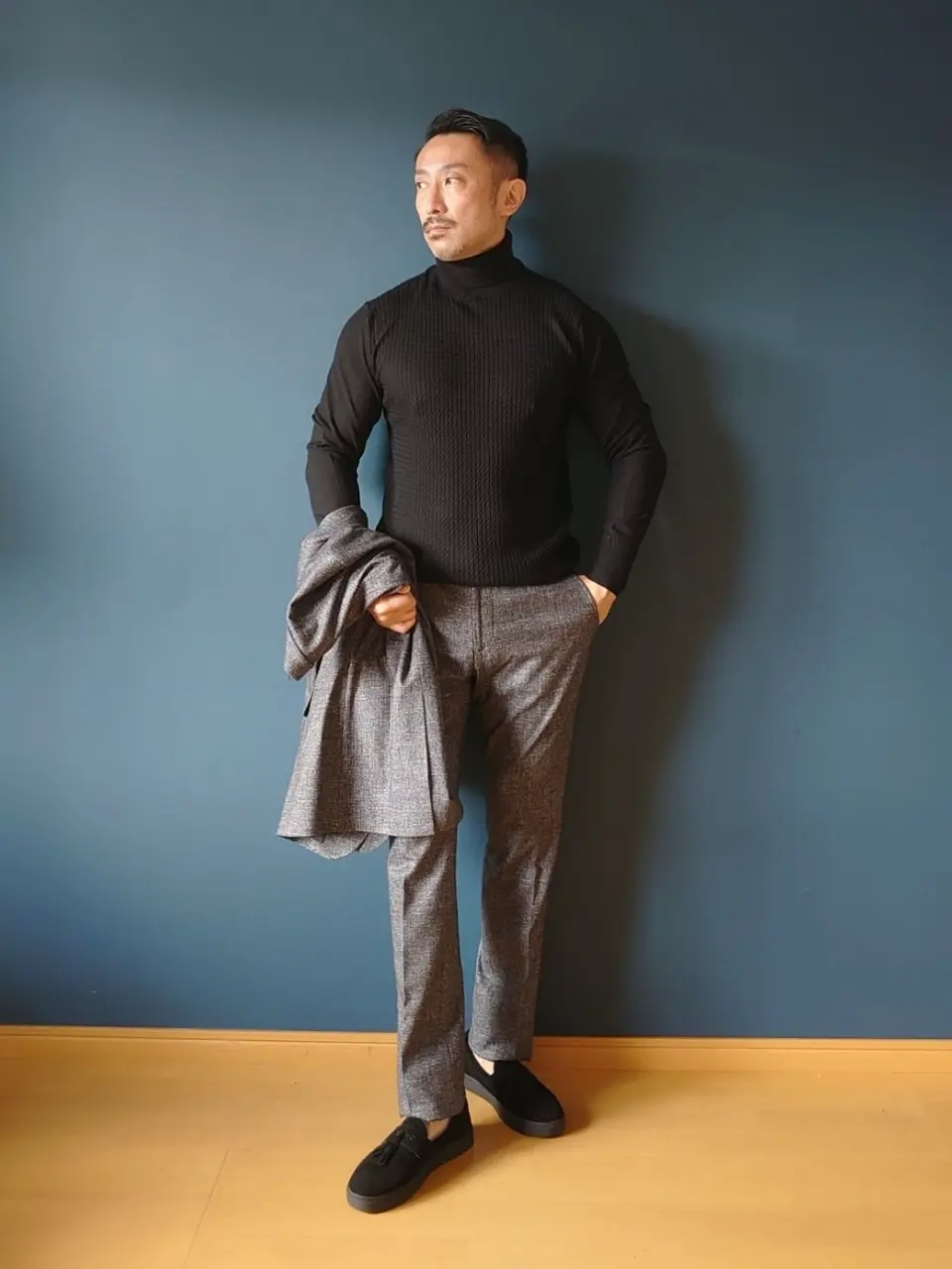 JOSEPH ABBOUD 安東 コーディネート画像