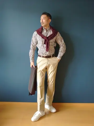 JOSEPH ABBOUD 安東 コーディネート画像