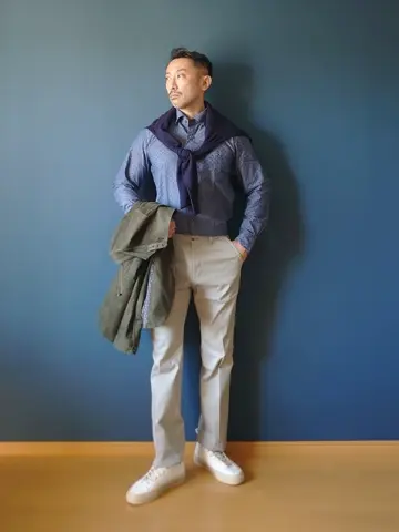 JOSEPH ABBOUD 安東 コーディネート画像