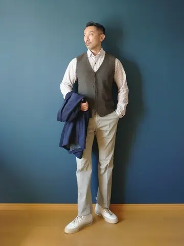 JOSEPH ABBOUD 安東 コーディネート画像