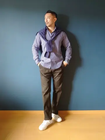 JOSEPH ABBOUD 安東 コーディネート画像