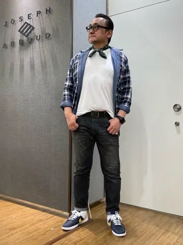 JOSEPH ABBOUD 辰見 コーディネート画像