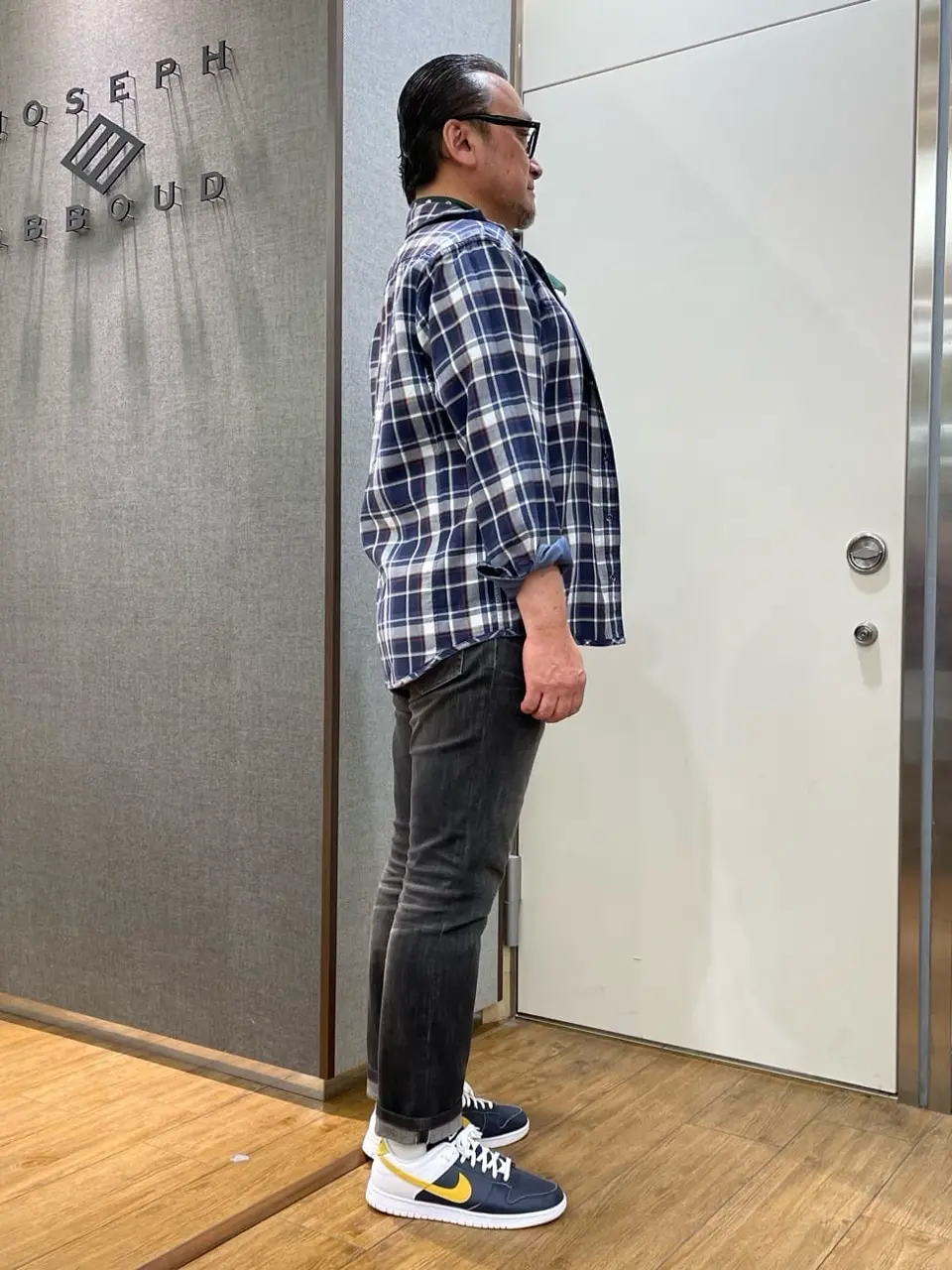 JOSEPH ABBOUD 辰見 コーディネート画像