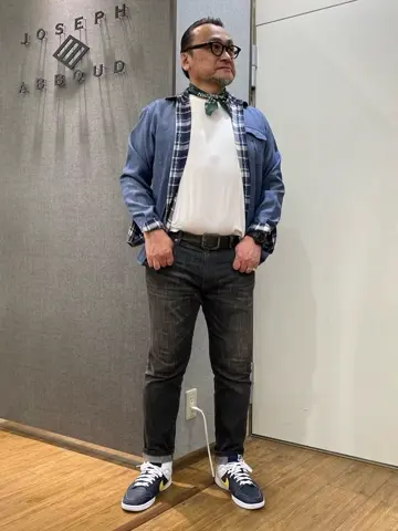 JOSEPH ABBOUD 辰見 コーディネート画像