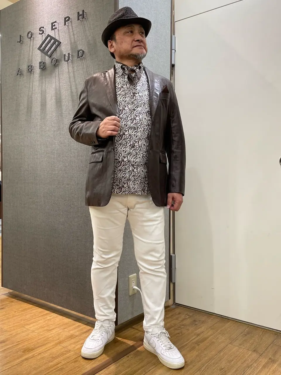 JOSEPH ABBOUD 辰見 コーディネート画像