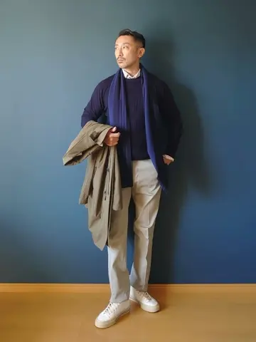 JOSEPH ABBOUD 安東 コーディネート画像