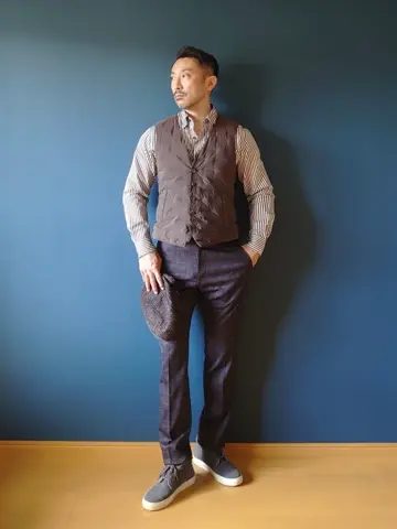 JOSEPH ABBOUD 安東 コーディネート画像