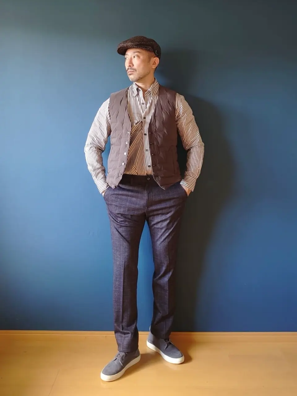 JOSEPH ABBOUD 安東 コーディネート画像