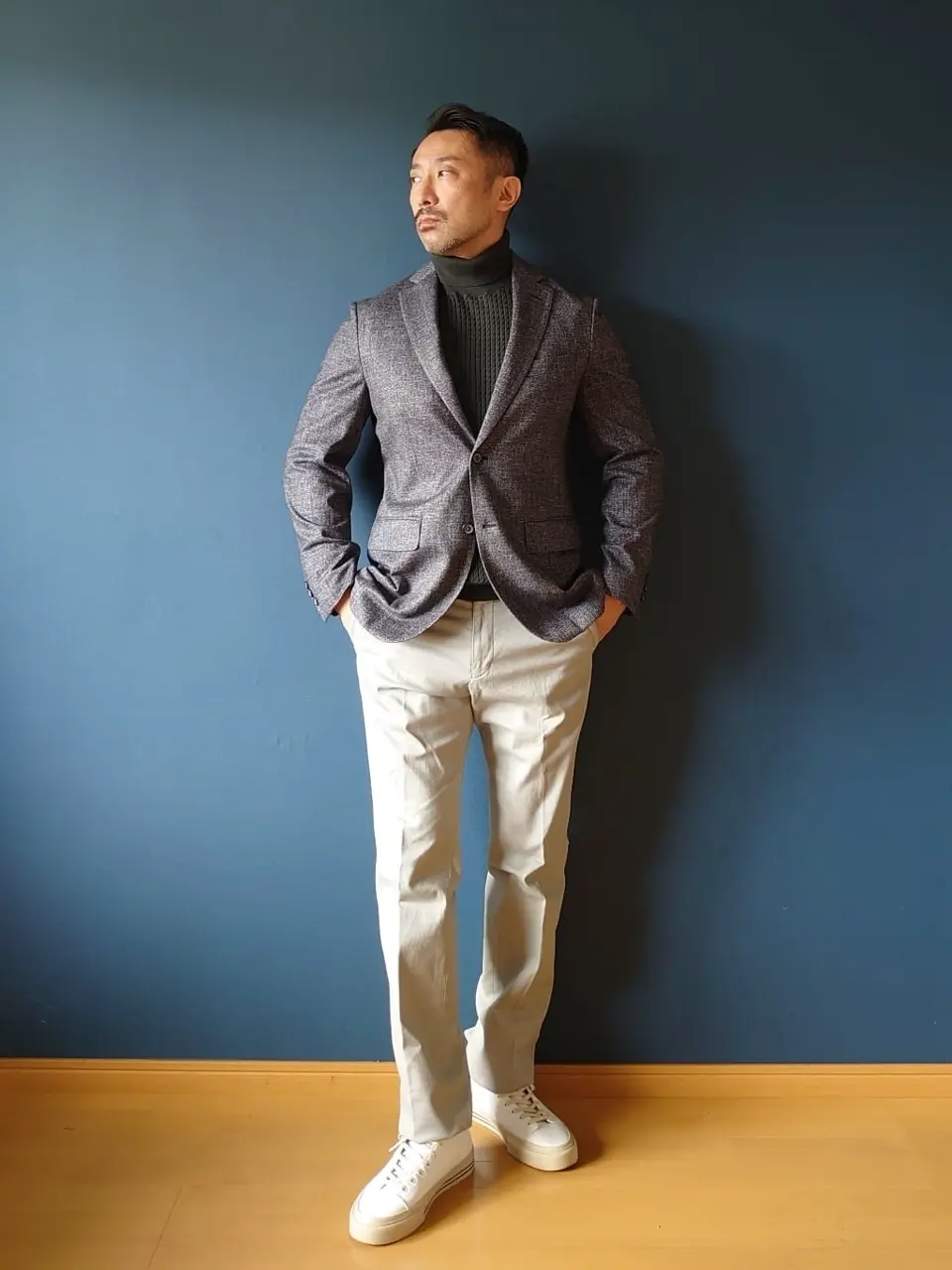 JOSEPH ABBOUD 安東 コーディネート画像