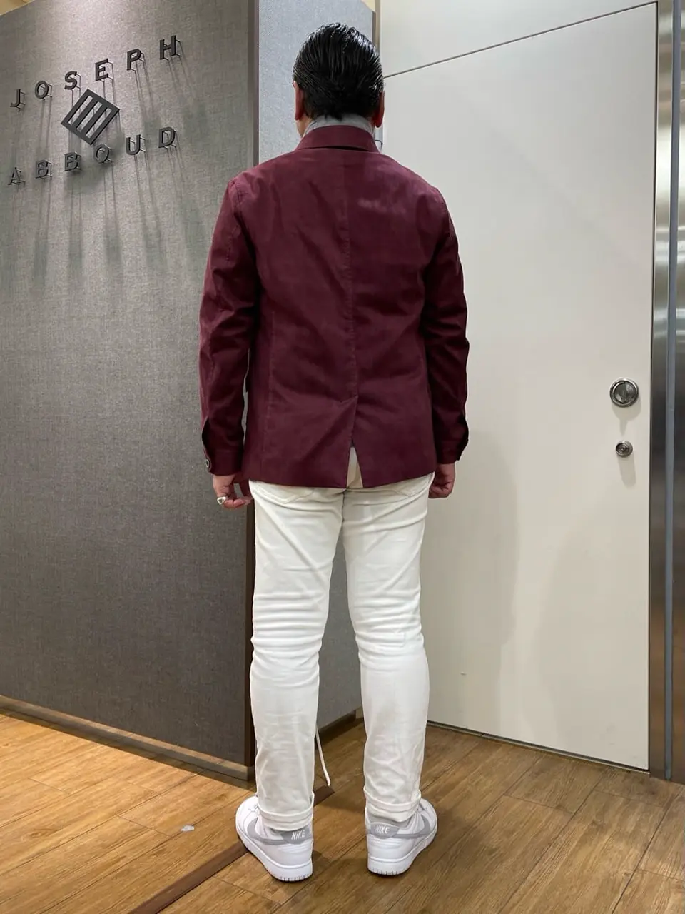 JOSEPH ABBOUD 辰見 コーディネート画像