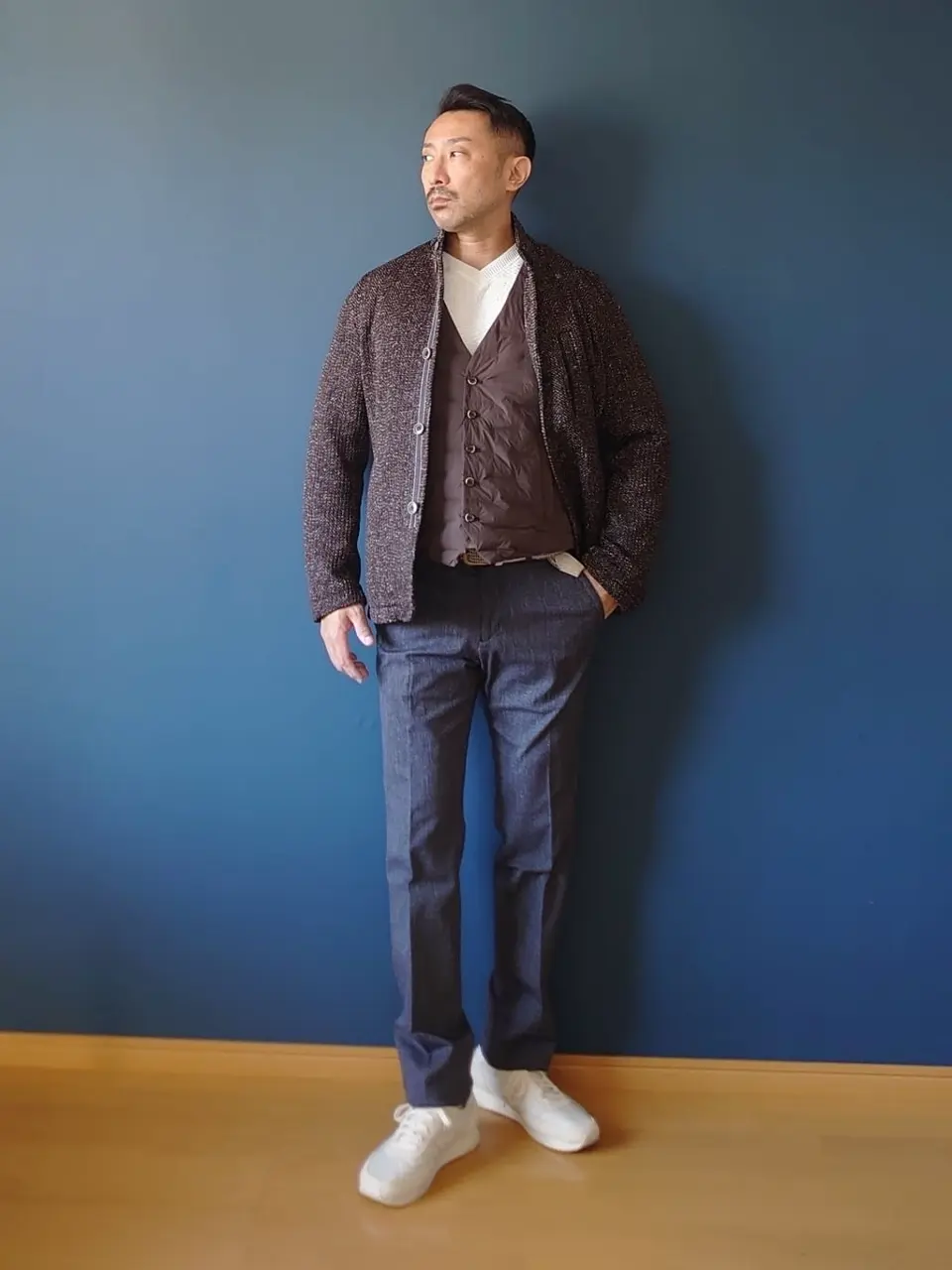 JOSEPH ABBOUD 安東 コーディネート画像