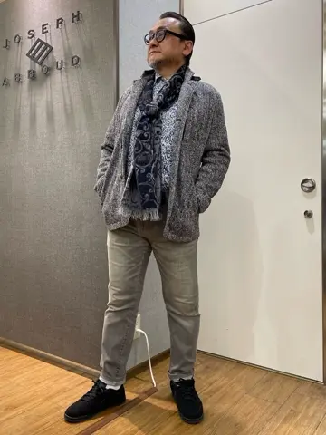 JOSEPH ABBOUD 辰見 コーディネート画像