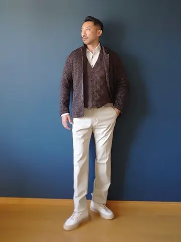 JOSEPH ABBOUD 安東 コーディネート画像
