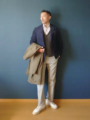 JOSEPH ABBOUD 安東 コーディネート画像
