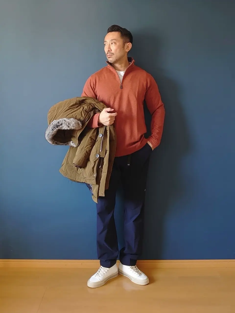 JOSEPH ABBOUD 安東 コーディネート画像