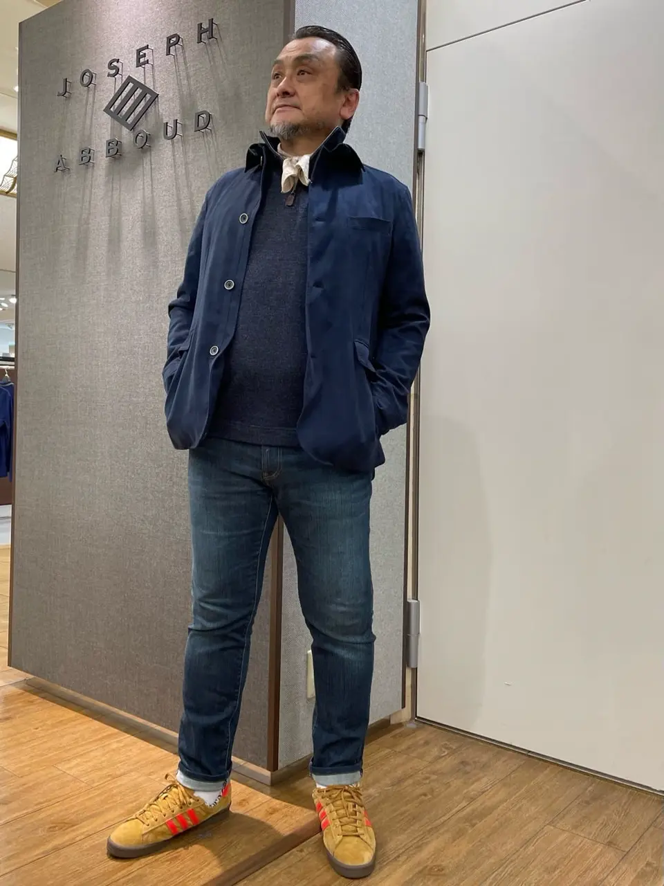 JOSEPH ABBOUD 辰見 コーディネート画像