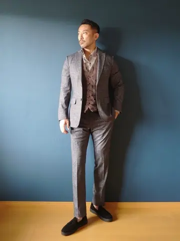 JOSEPH ABBOUD 安東 コーディネート画像