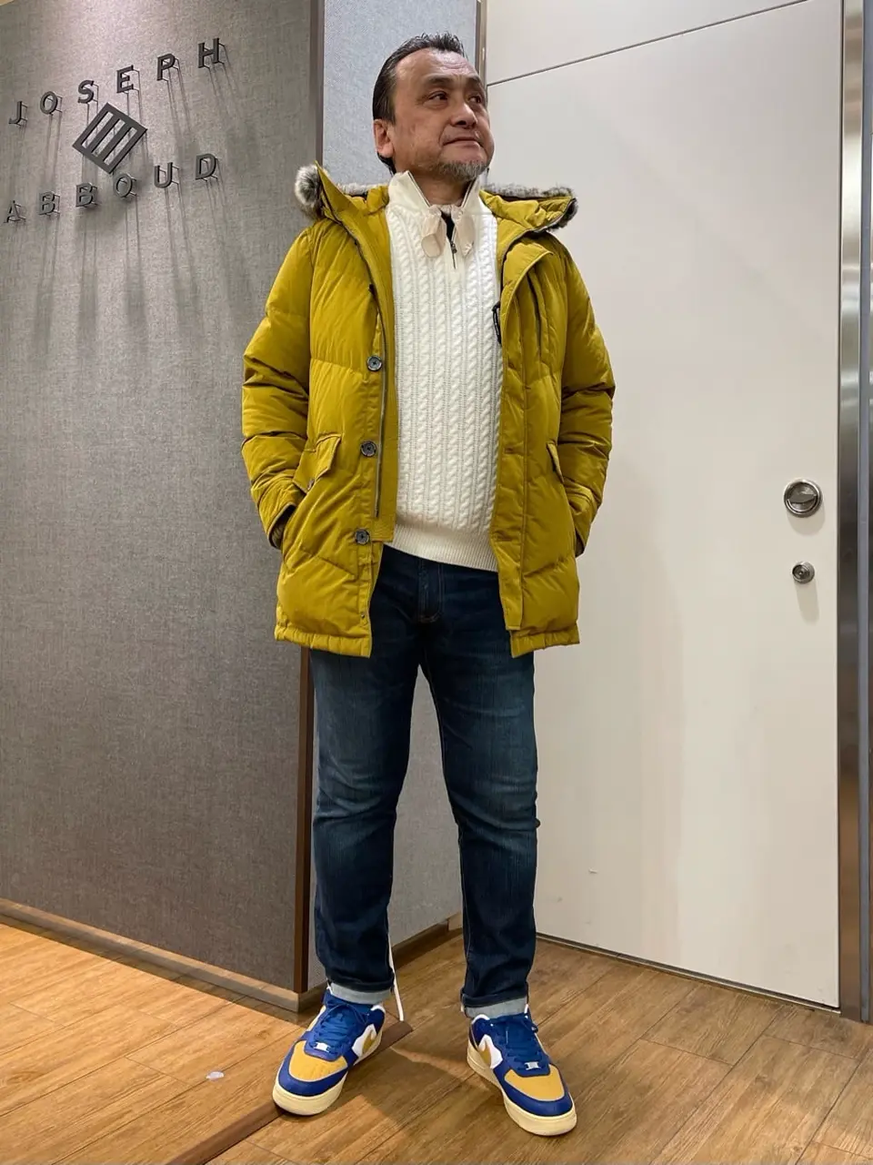 JOSEPH ABBOUD 辰見 コーディネート画像