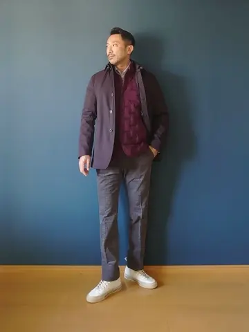 JOSEPH ABBOUD 安東 コーディネート画像