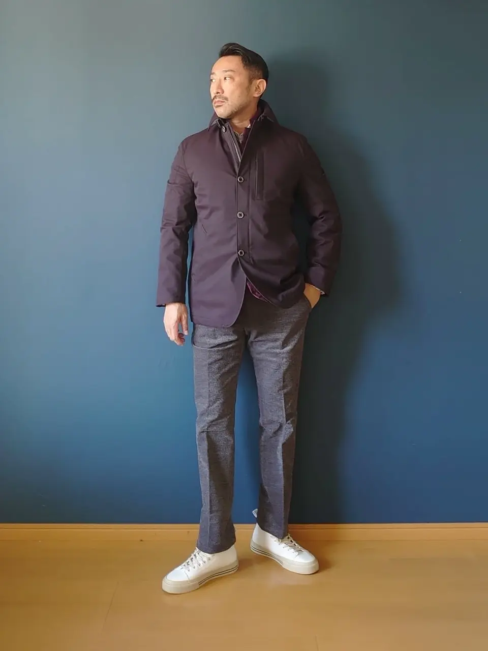 JOSEPH ABBOUD 安東 コーディネート画像