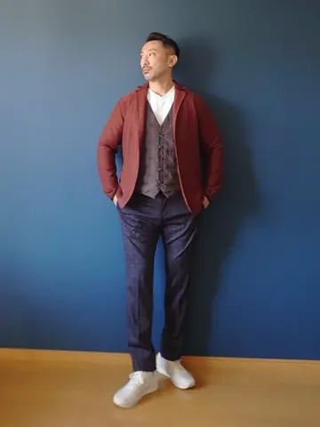 JOSEPH ABBOUD 安東 コーディネート画像