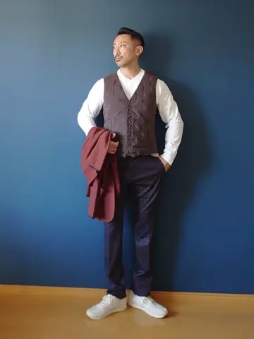 JOSEPH ABBOUD 安東 コーディネート画像