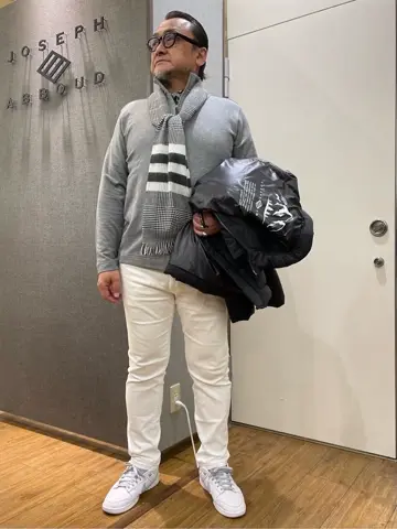 JOSEPH ABBOUD 辰見 コーディネート画像
