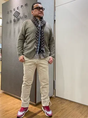 JOSEPH ABBOUD 辰見 コーディネート画像