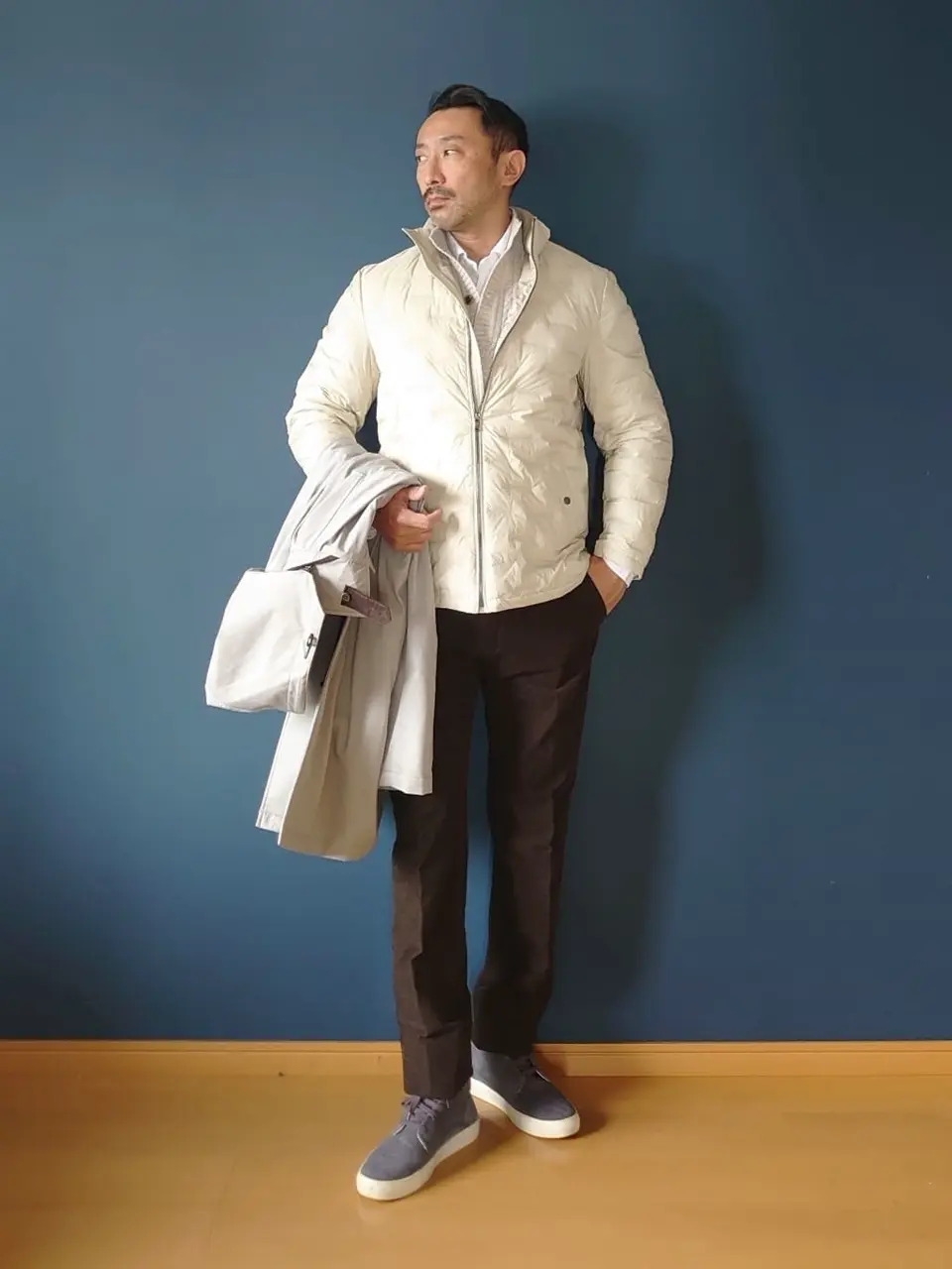 JOSEPH ABBOUD 安東 コーディネート画像