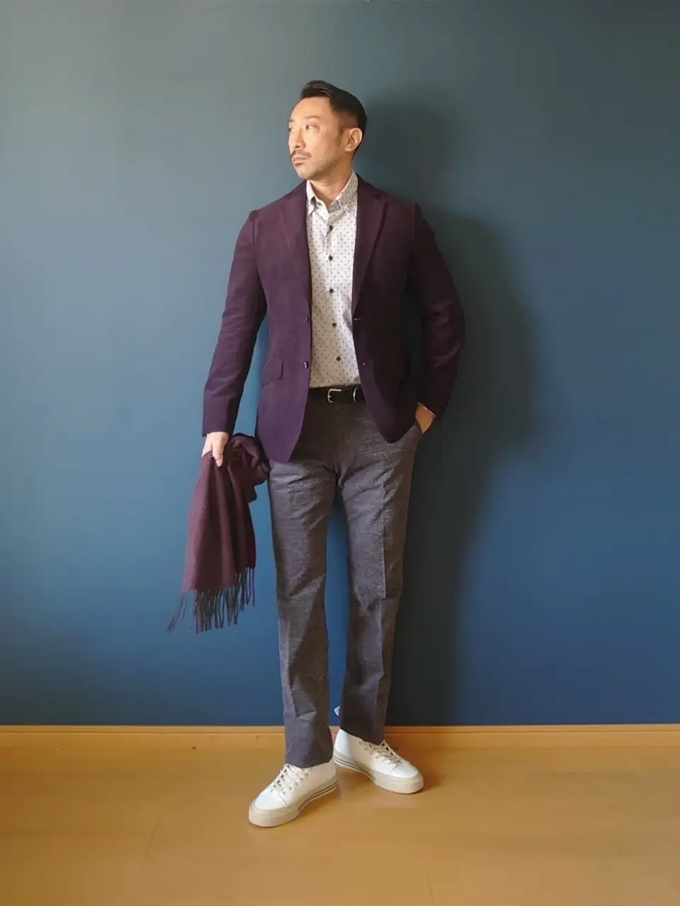 JOSEPH ABBOUD 安東 コーディネート画像