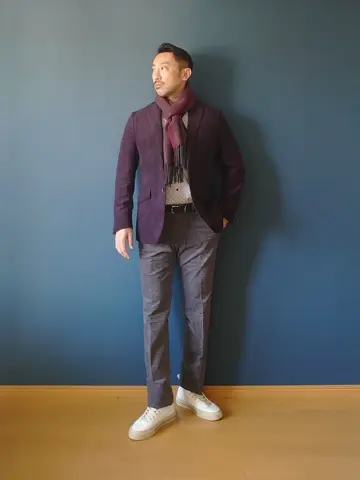 JOSEPH ABBOUD 安東 コーディネート画像