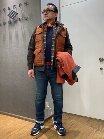 JOSEPH ABBOUD 辰見 コーディネート画像