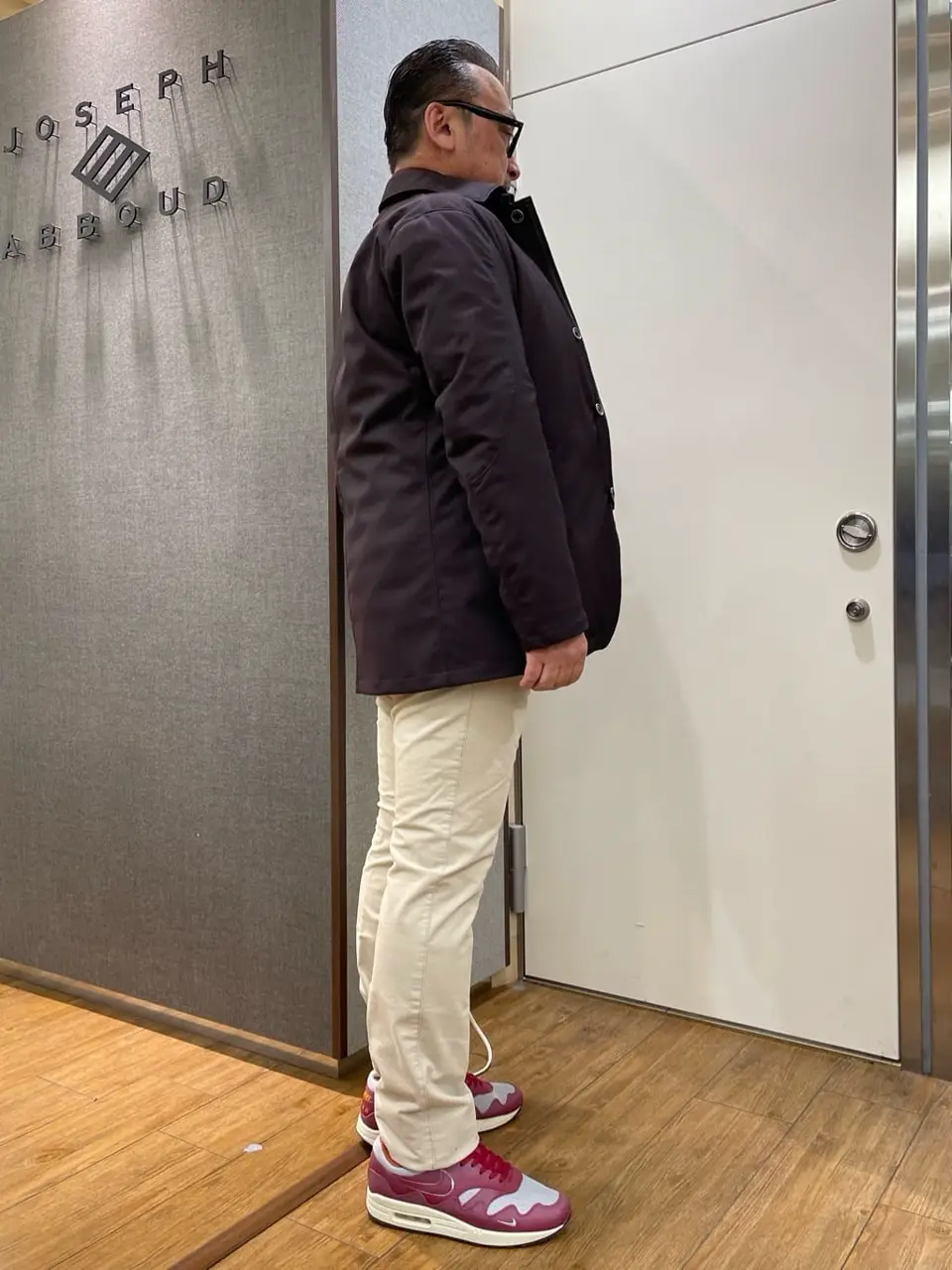 JOSEPH ABBOUD 辰見 コーディネート画像