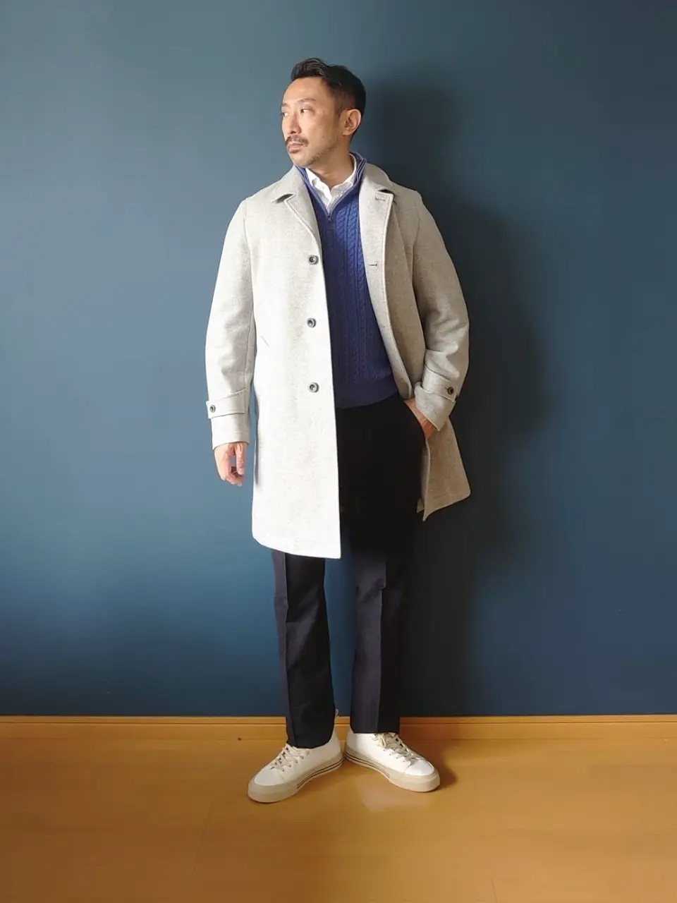 JOSEPH ABBOUD 安東 コーディネート画像